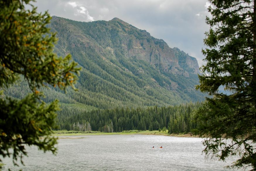 Views from the Over 50 Outside retreat with Oboz Footwear in Bozeman, MT. 