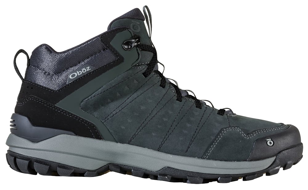 Oboz Men’s Sypes Mid Leather Waterproof Hiking Shoe - Oboz Footwear