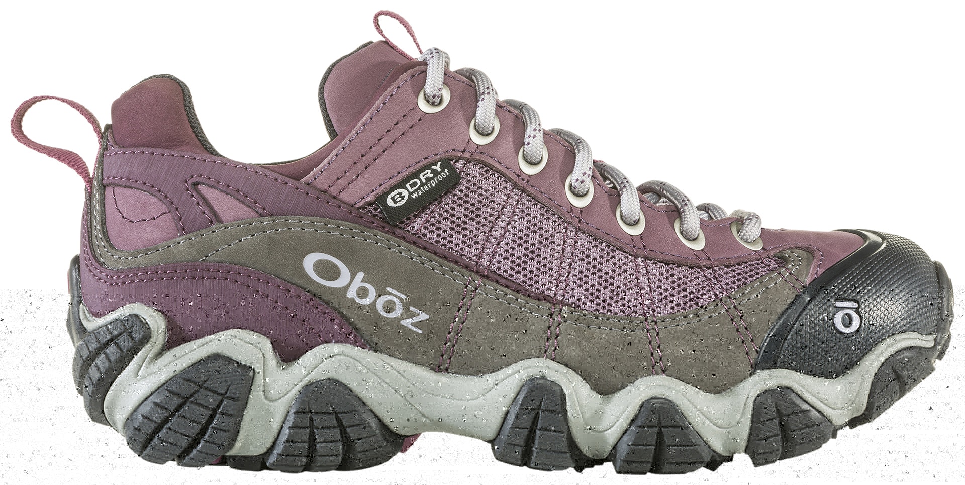 Womens Firebrand II Low B-DRY Waterproof Lilac hiking boots