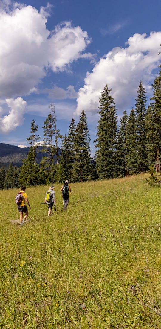Oboz Over 50 Outside retreat, held in August in Hyalite Canyon.