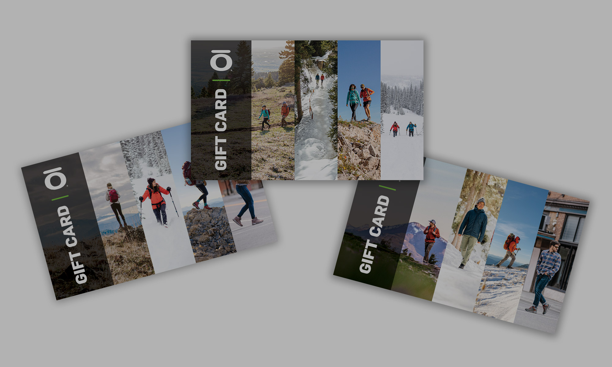 Collection of Oboz Gift Cards