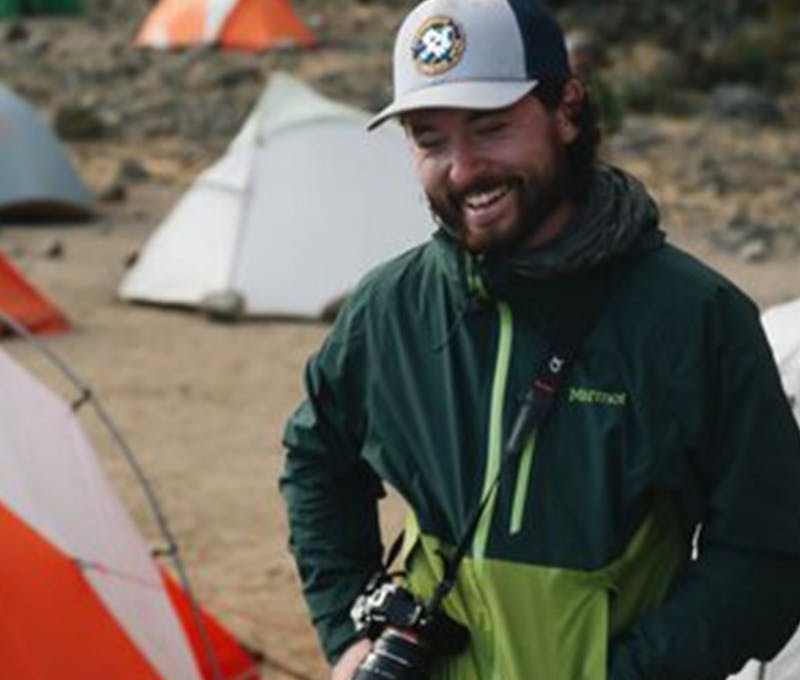 Kenny Gamblin camping