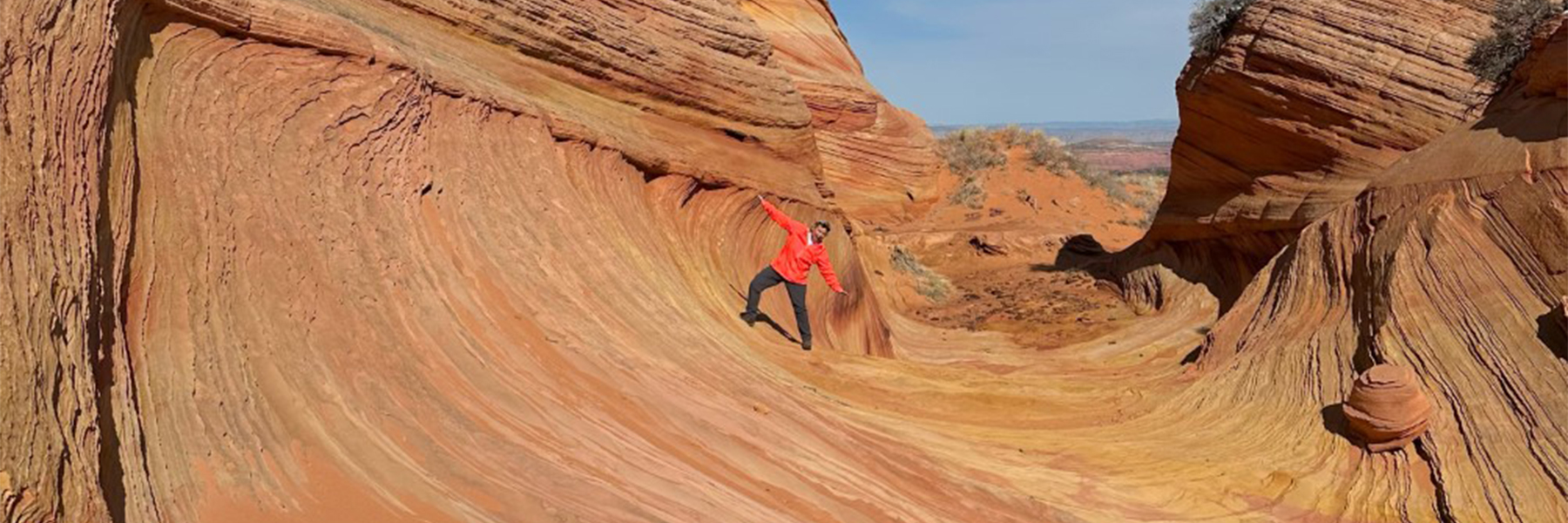 Oboz Footwear Trailblazer Jackie Seidman in the desert.