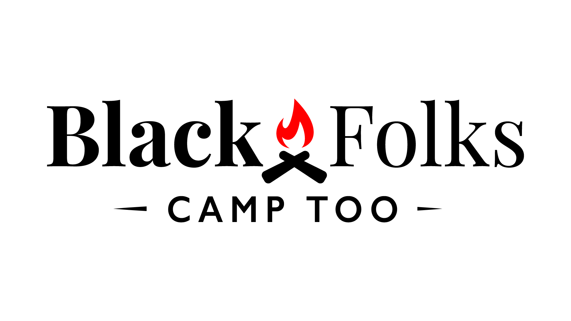 Black Folks Camp Too logo.