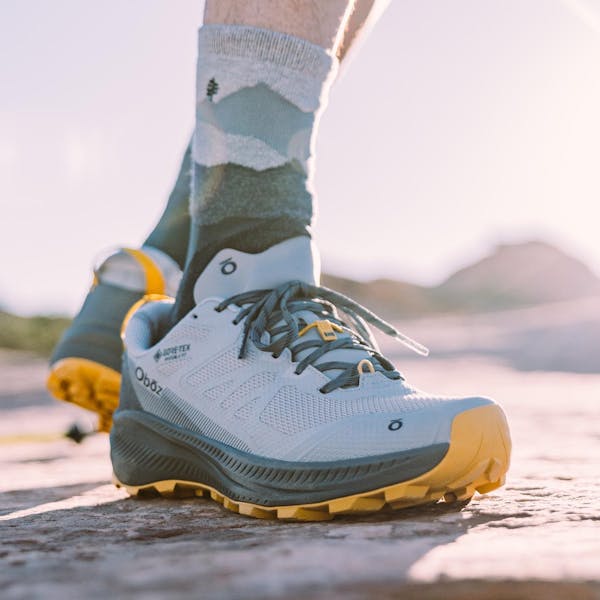 Oboz Katabatic LT Low GTX hiking shoes.