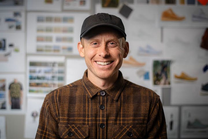 Oboz Footwear designer, Otto Stefan.