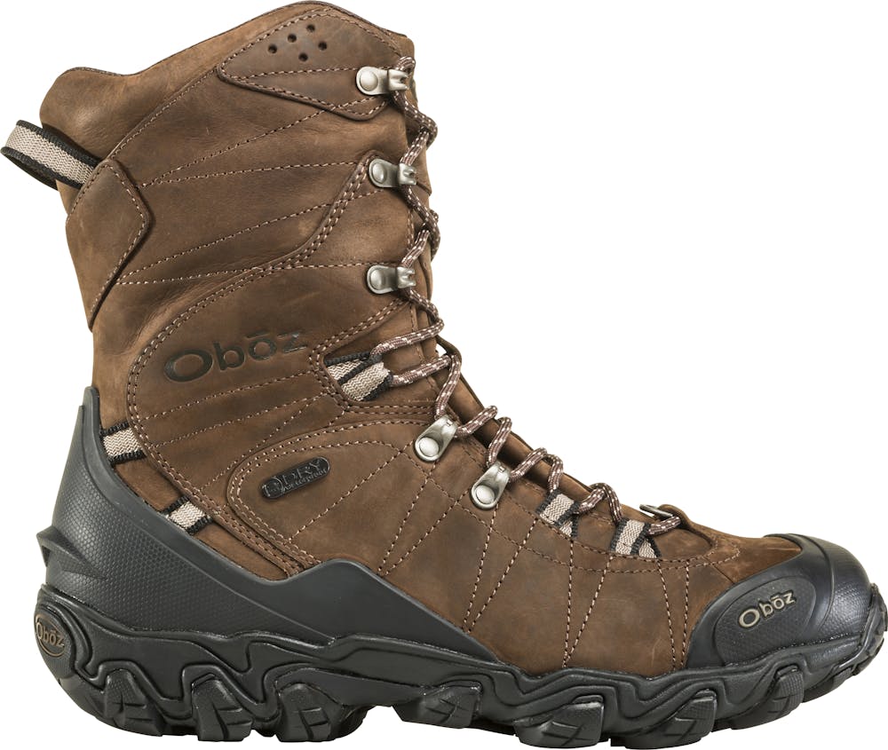 Oboz Mens Bridger 10'' Insulated Waterproof Winter Boots