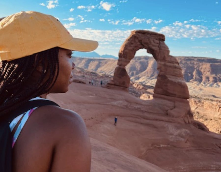 K. Walker at Arches National Park