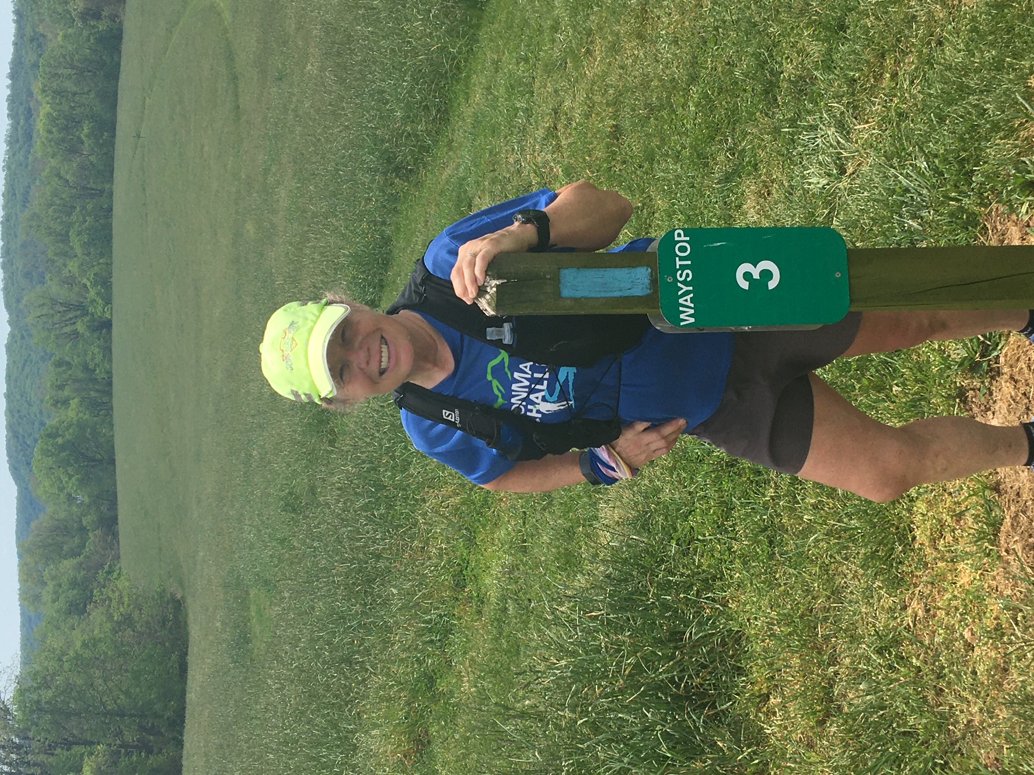 Oboz Footwear Local Hero Roxanne Strine on the Mason-Dixon trail in Pennsylvania