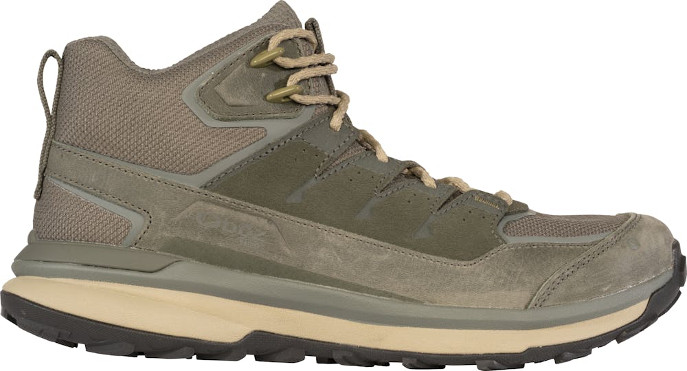 Men's Hyalite Mid B-Dry Evergreen hiking shoe.