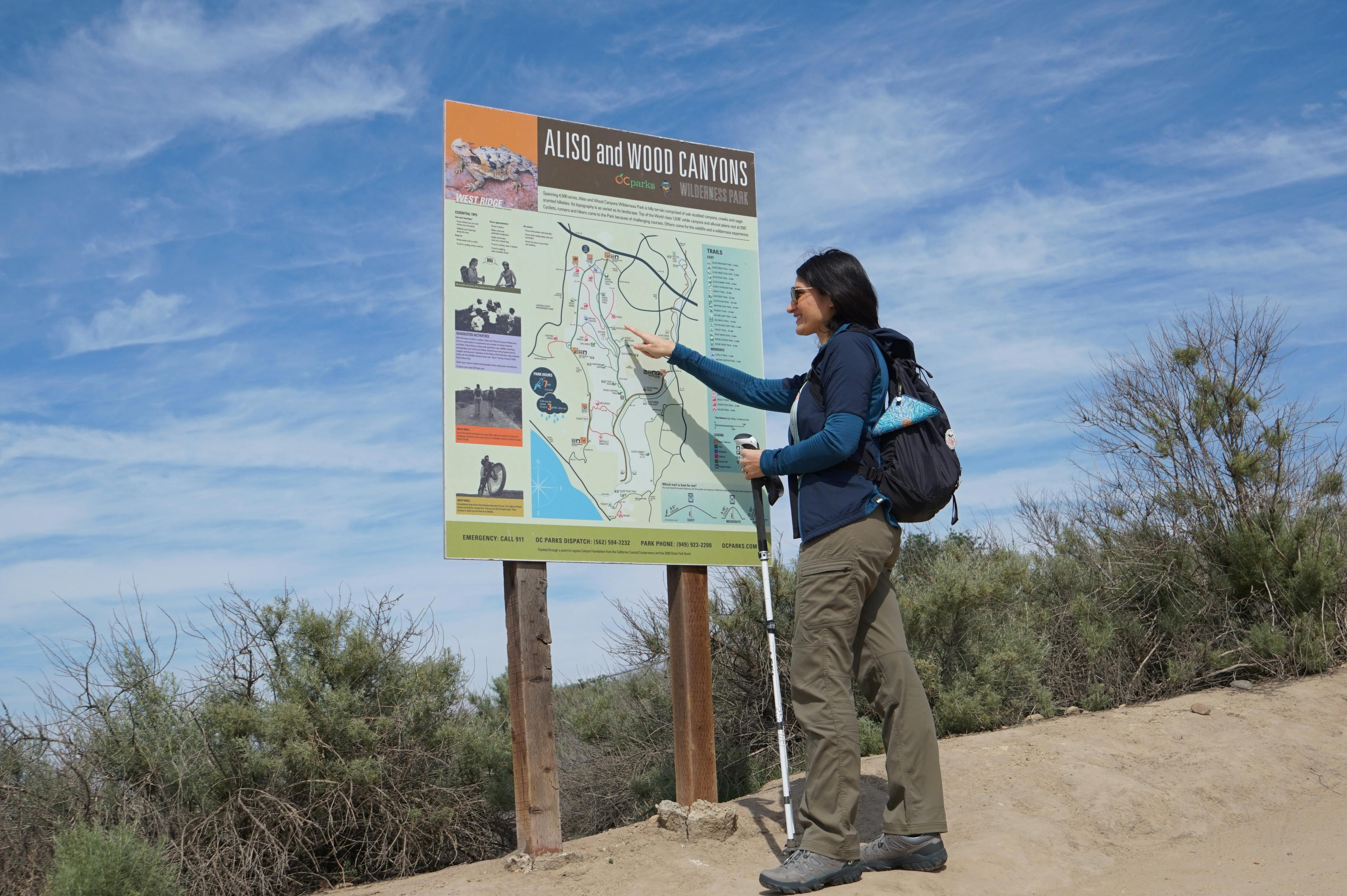 Karla's favorite hike begins on a ridge and eventually opens up to the Pacific Ocean.