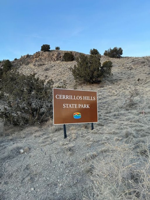 Cerrillos hills state park where Karla Amador is hiking. 