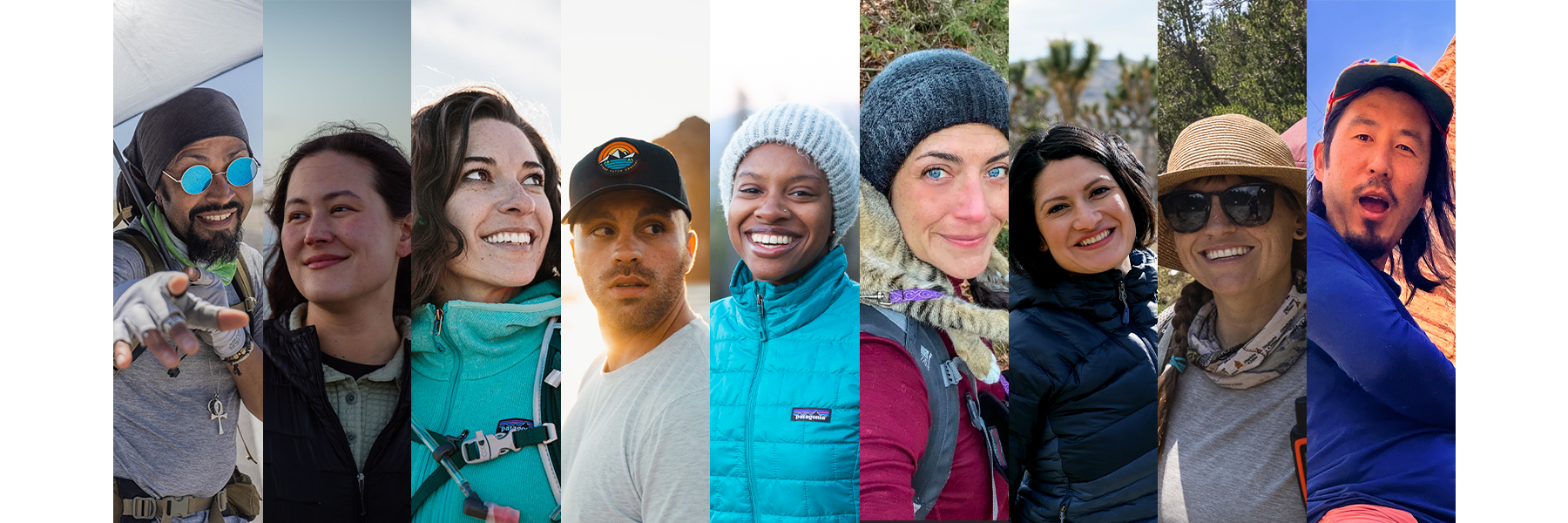 Oboz Footwear Ambassador Team profile photos.