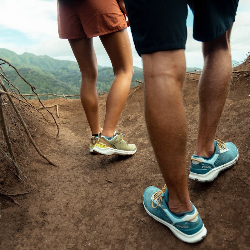 Oboz Cottonwoods trail hiking in Hawaii
