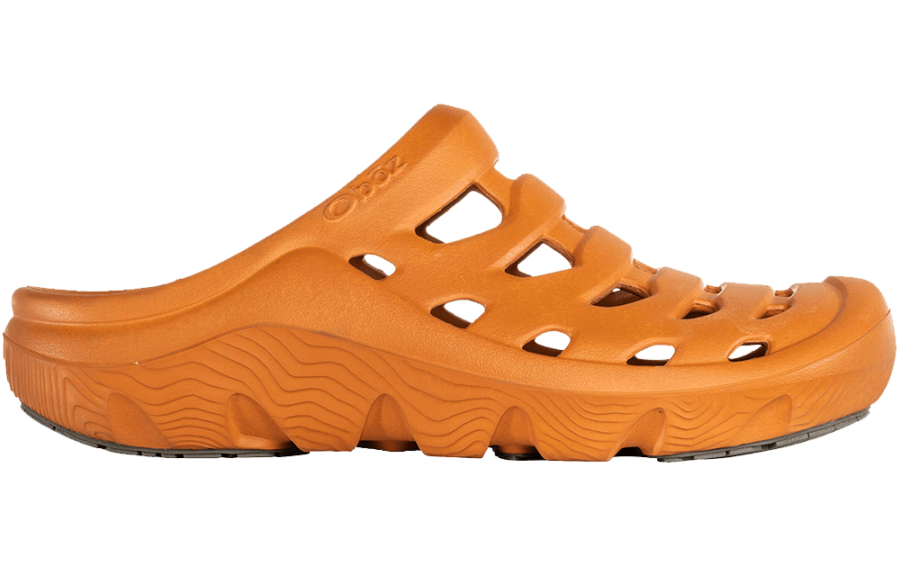 Side profile of the Fall Folliage Whakata Coast sandal.