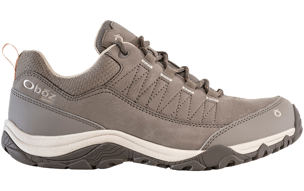 Oboz Ousel Low Waterproof hiking boot Cinder Stone